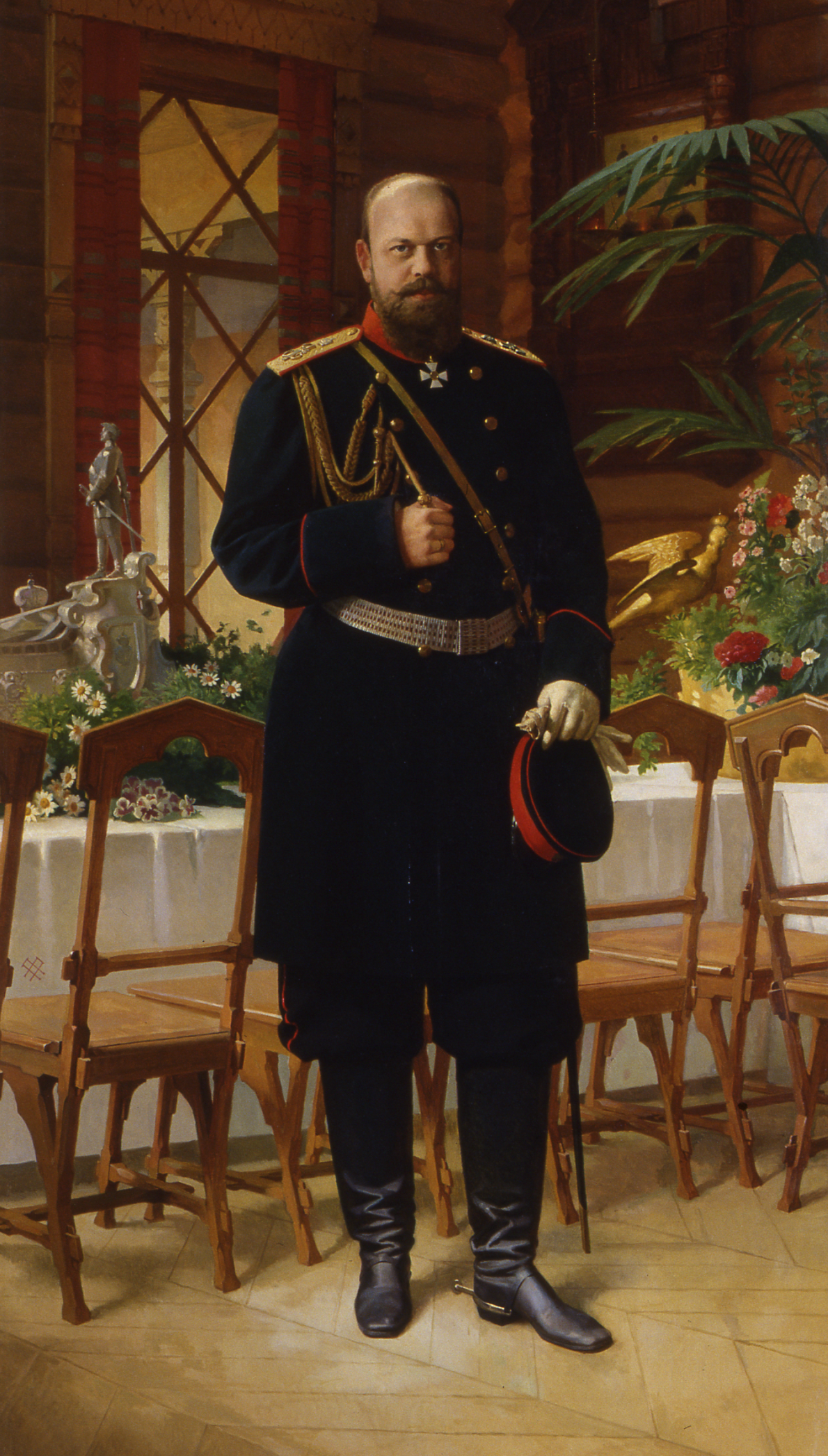 Портрет Александра III в мундире