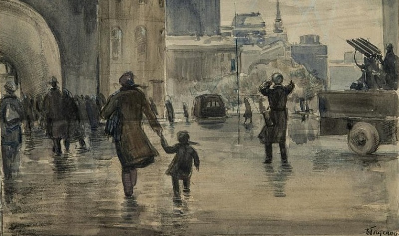 Выставка «Владимир Богаткин. «Дороги войны». Живопись, графика военных лет» Выставка «Владимир Богаткин. «Дороги войны». Живопись, графика военных лет»