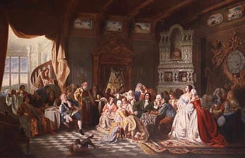 Дворянский, городской и крестьянский костюм в XVIII веке